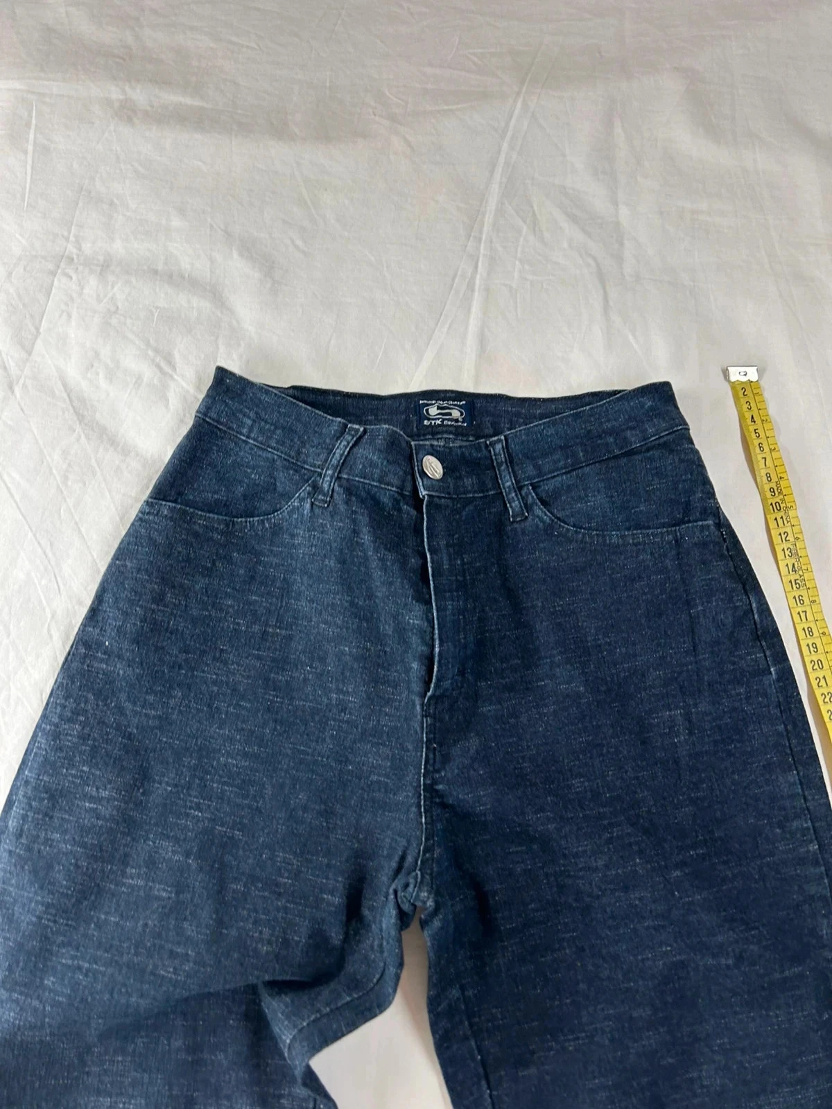 Pantalón vaquero azul marino stk – photo 4